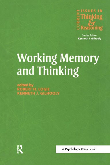 bokomslag Working Memory and Thinking