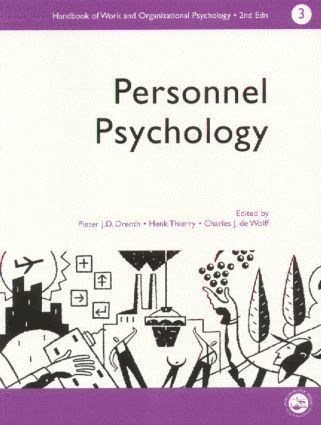 De Charles, P J D Drenth, THIERRY HENK, de Charles, P. J. D. Drenth - Handbook of Work and Organizational Psychology, Häftad
