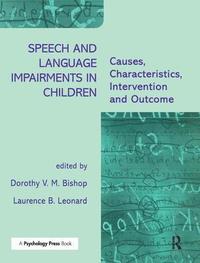 bokomslag Speech and Language Impairments in Children