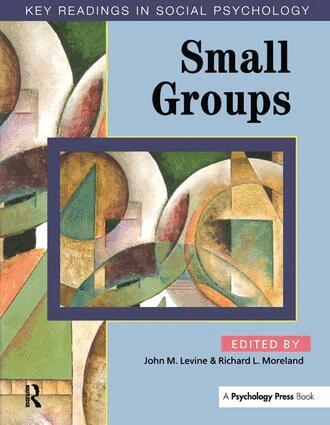 John M. Levine, Richard L. Moreland - Small Groups, Häftad