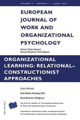 Renée Bouwen, Diane Marie Hosking - Organizational Learning: Relational-Constructionist Approaches, Inbunden