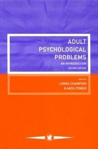 bokomslag Adult Psychological Problems