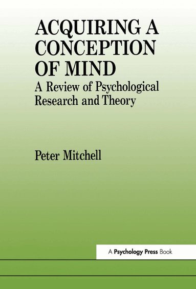 Peter Mitchell - Acquiring a Conception of Mind, Häftad
