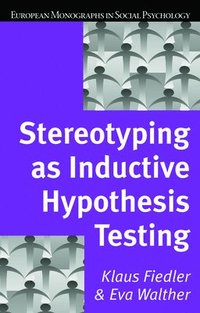 bokomslag Stereotyping as Inductive Hypothesis Testing