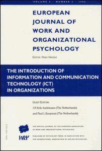 Netherlands. J.H. Erik Andriessen Delft University of Technology, Netherlands; Paul L. Koopman Free University, Amsterdam - Introduction of Information and Communication Technology ICT in Organizations, Häftad