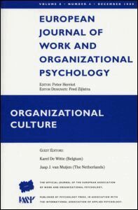 Karel De Witte, Jaap Van Muijen - Organizational Culture, Häftad