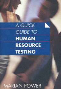 bokomslag Quick Guide to Human Resource Testing