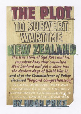 Hugh Price - Plot to Subvert Wartime New Zealand, Häftad