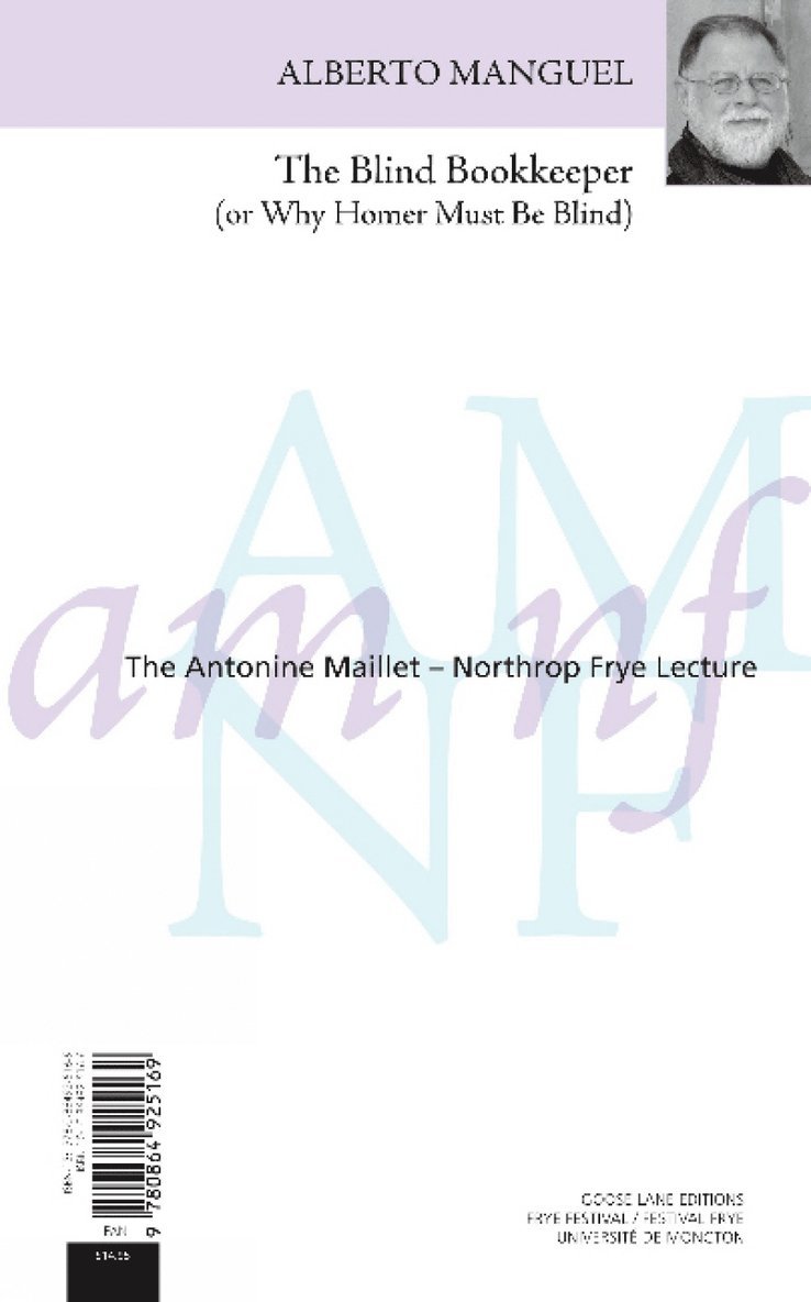 Blind Bookkeeper (or Why Homer Must Be Blind) / Le comptable aveugle (l'Incontournable cécité d'Homère)