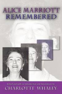 bokomslag Alice Marriott Remembered