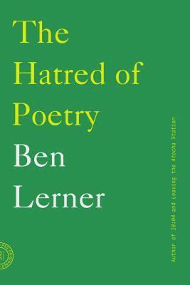 The Hatred of Poetry 1