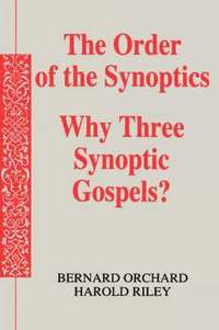bokomslag The Order of the Synoptics