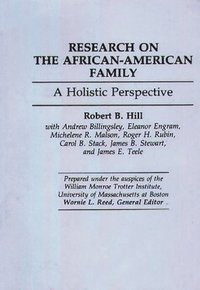 bokomslag Research on the African-American Family