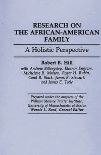 bokomslag Research on the African-American Family