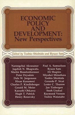 Ryuzo Sato, Toshio Shishido, Toshio Shishido, Ryuzo Sato - Economic Policy and Development, Inbunden