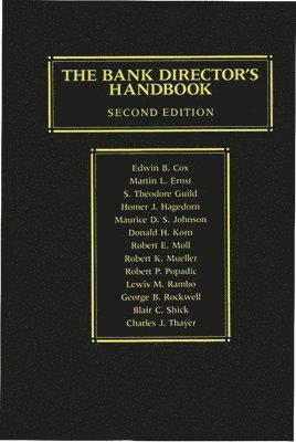 Bank Director's Handbook, 2nd Edition