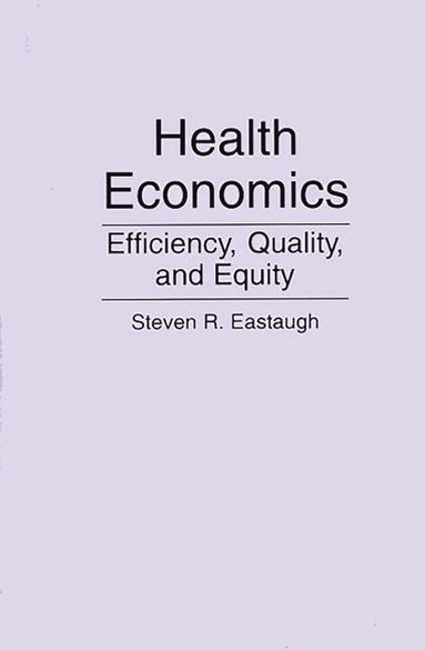 bokomslag Health Economics