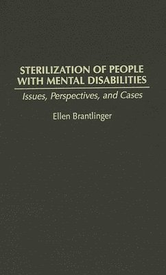 bokomslag Sterilization of People with Mental Disabilities