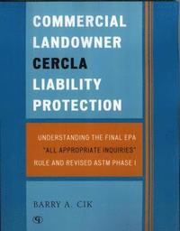 bokomslag Commercial Landowner CERCLA Liability Protection