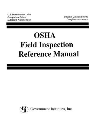 bokomslag OSHA Field Inspection Reference Manual