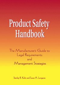 bokomslag Product Safety Handbook