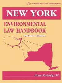 bokomslag New York Environmental Law Handbook