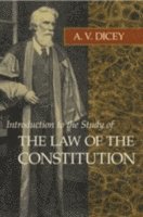 bokomslag Introduction to the Study of the Law of the Constitution