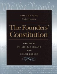 bokomslag Founders' Constitution, Volume 1