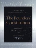 bokomslag Founders' Constitution, Volume 2