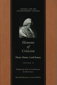bokomslag Elements of Criticism: Volume 2 CL