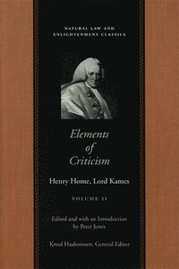 bokomslag Elements of Criticism: Volume 2 PB