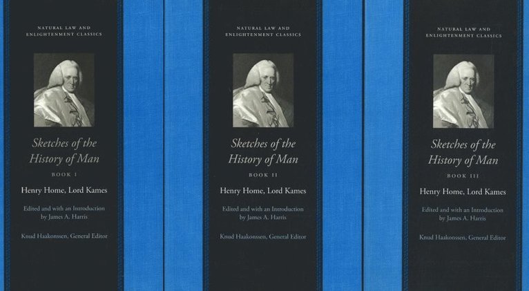 Kames, Lord Kames, Henry Home Lord Kames, James A. Harris, James A Harris - Sketches of the History of Man -- 3-Volume Set, Inbunden