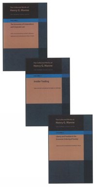 bokomslag Collected Works of Henry G Manne: 3-Volume Set