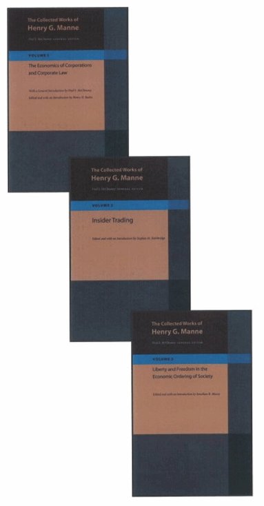 Henry G. Manne, Fred S McChesney - Collected Works of Henry G Manne: 3-Volume Set, Inbunden