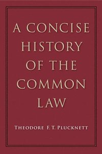 bokomslag A Concise History of the Common Law