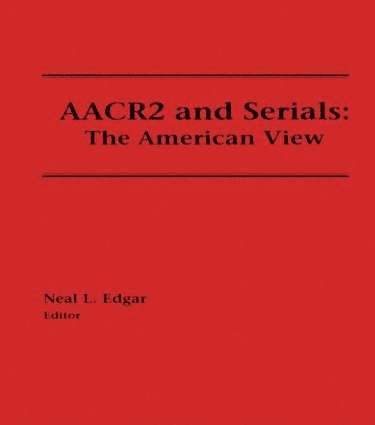 bokomslag AACR2 and Serials