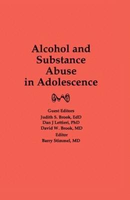 Alcohol and Substance Abuse in Adolescence 1