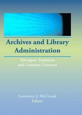 Archives and Library Administration 1