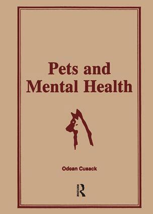 Odean Cusack - Pets and Mental Health, Inbunden