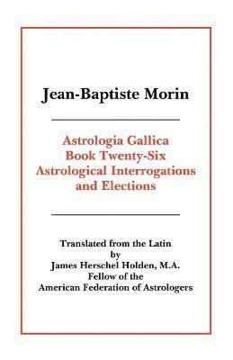 bokomslag Astrologia Gallica Book 26