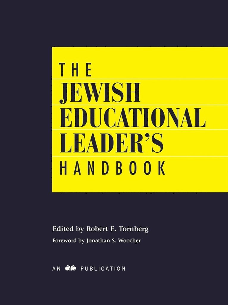 Behrman House - Jewish Educational Leaders Handbook, Häftad
