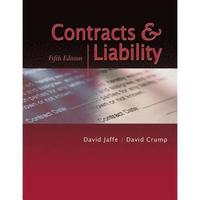 bokomslag Contracts And Liability