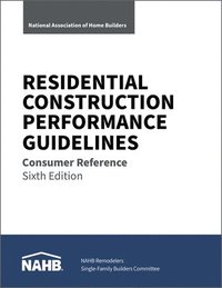 bokomslag Residential Construction Performance Guidelines