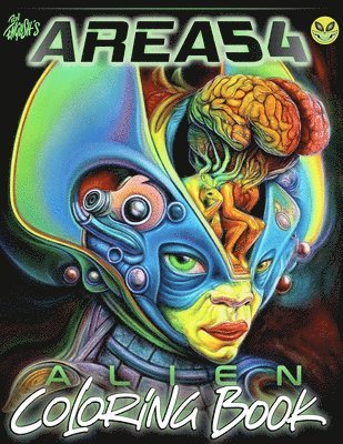 bokomslag Ron English's Area 54 Alien Coloring Book: A Ron English Coloring Book