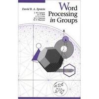 bokomslag Word Processing in Groups