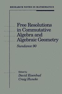 bokomslag Free Resolutions in Commutative Algebra and Algebraic Geometry