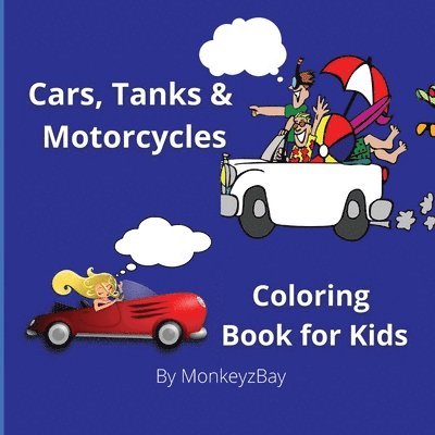 Monkeyzbay, MonkeyzBay - Cars, Tanks & Motorcycles, Häftad