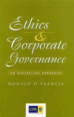 Ethics and Corporate Governance 1