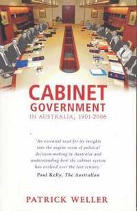 bokomslag Cabinet Government in Australia, 1901-2006
