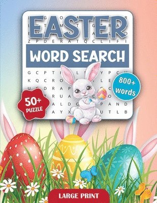 Laura Bidden - Easter Holiday Word Search Book for Adults and Seniors, Häftad